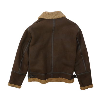 Brown Solid Jacket