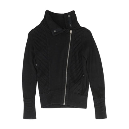 Black Solid Lightweight Jacket