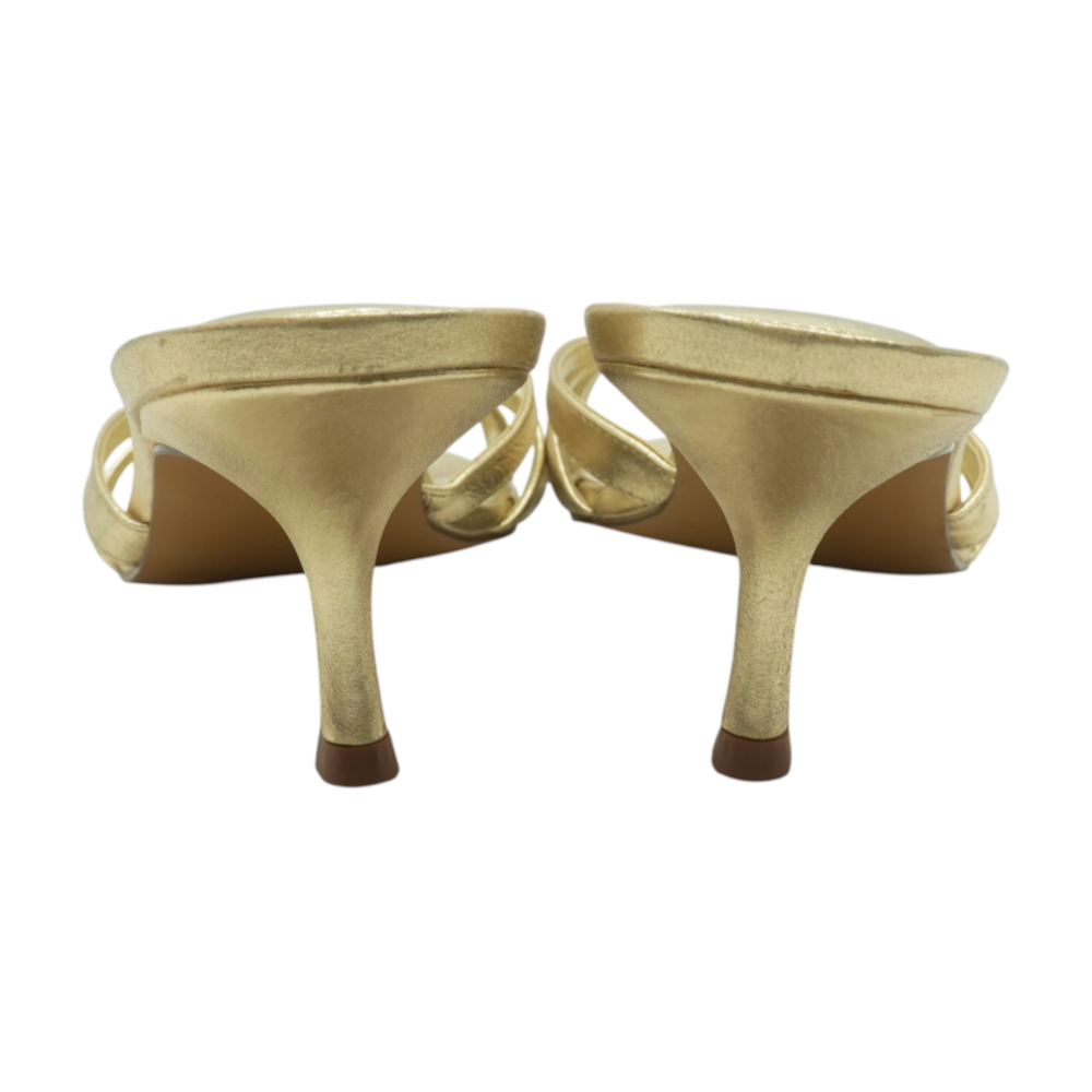 Steve Madden Gold Pump Heels – Image 3