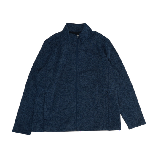 Blue Solid Active Jacket
