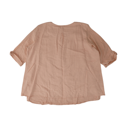 Peach Plus Blouse