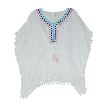 White Solid Cover-Up