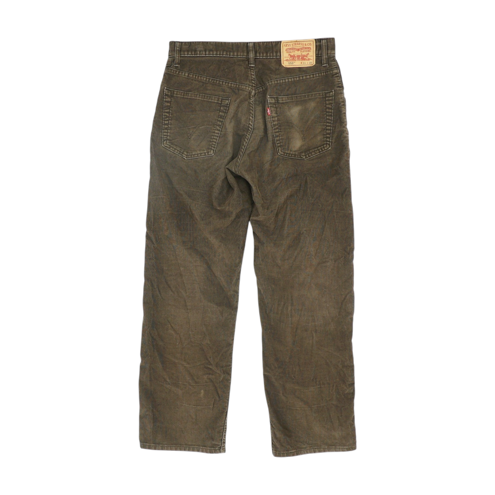 Brown Straight Pants