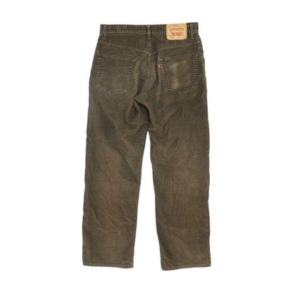 Brown Straight Pants