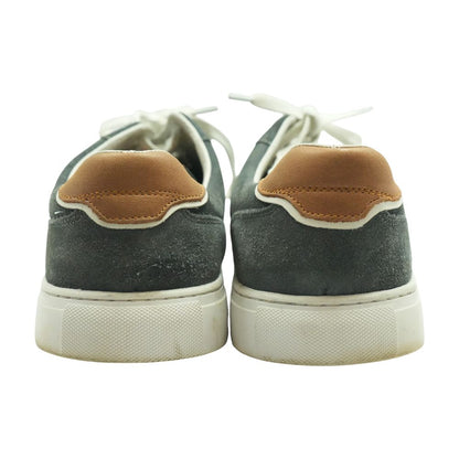 Gray Lace Up Casual Shoes
