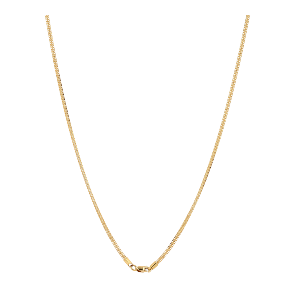 22K Yellow Gold Chain Necklace