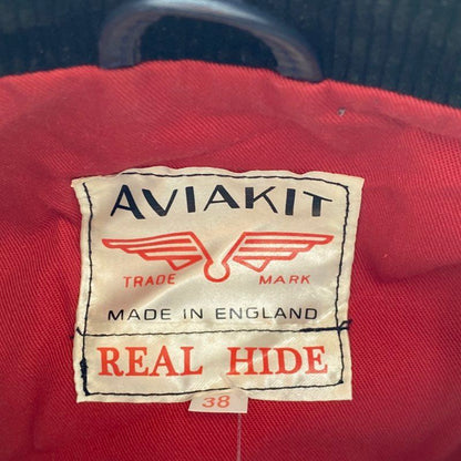 Navy Super Sportsman No.68 Aviakit Leather Jacket