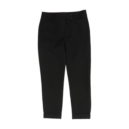 Black Solid Dress Pants