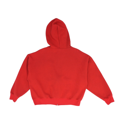 Red Solid Active Jacket