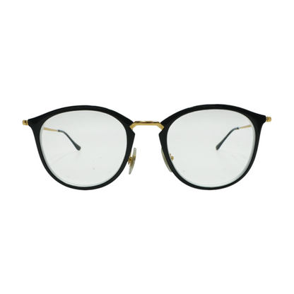 Black RB 7140 Round Prescription Eyewear