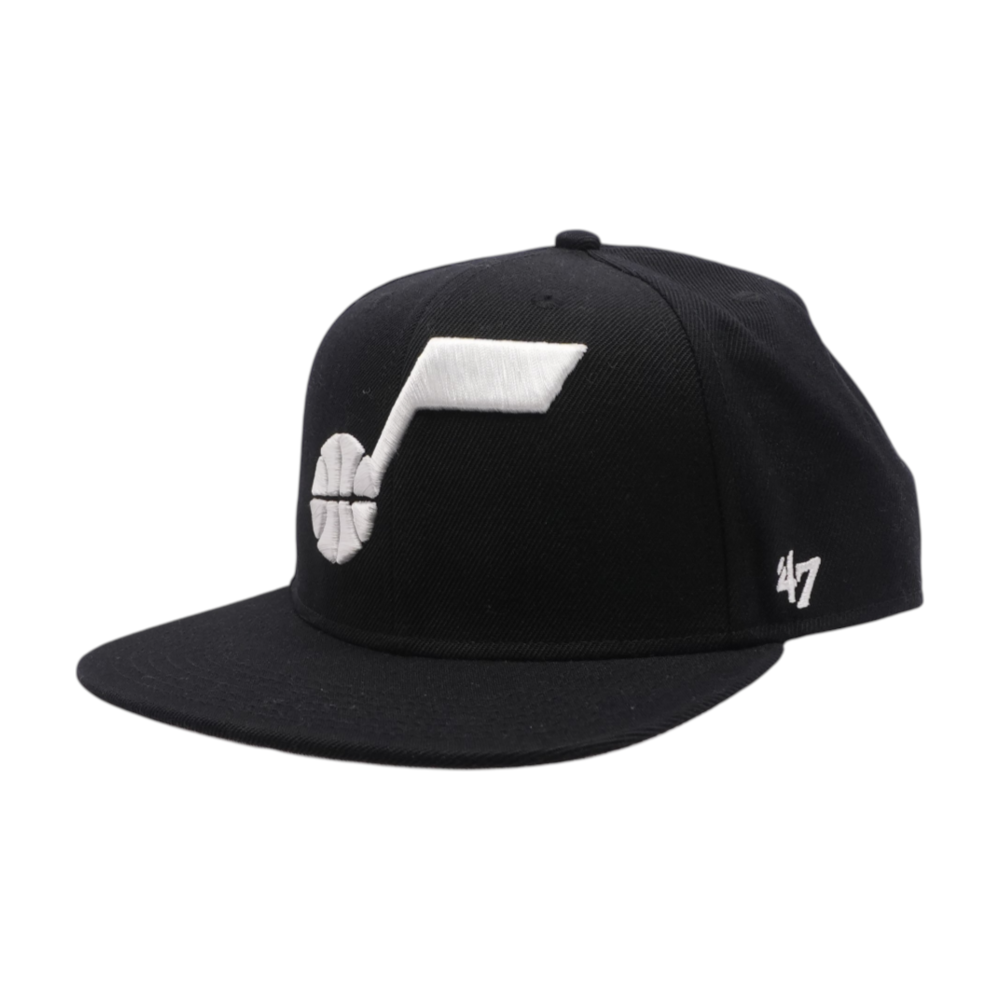 Black Utah Jazz Ballcap
