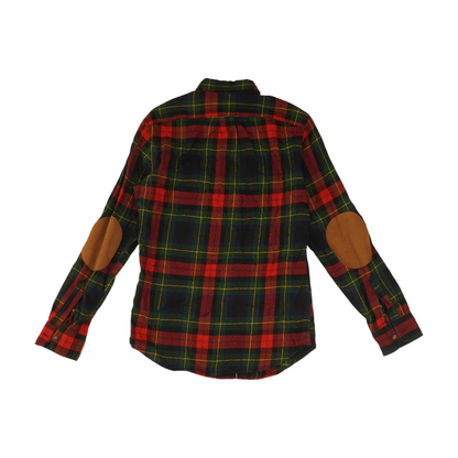 Multi Plaid Flannel Button Down