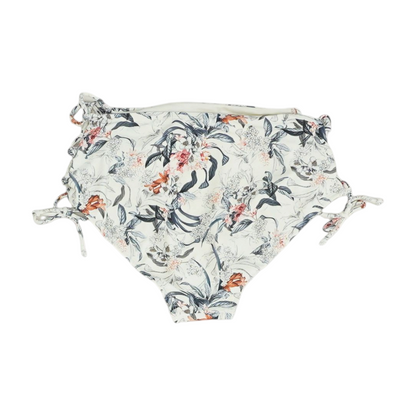 Ivory Floral Swim Bottom