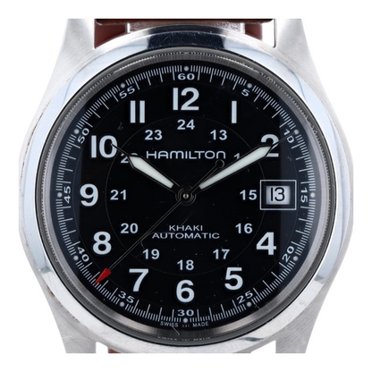 Khaki Field Stainless Steel Watch