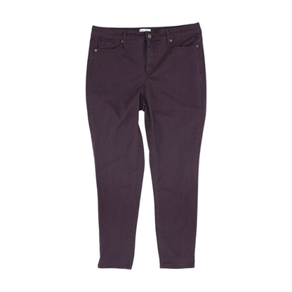 Burgundy Jeans
