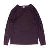 Burgundy Solid Active T-Shirt