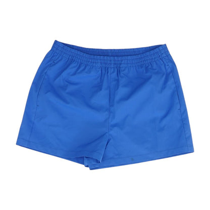 Blue Solid Active Shorts