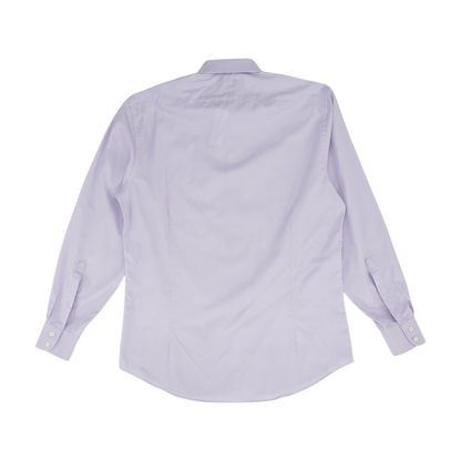 Lavender Solid Long Sleeve Button Down