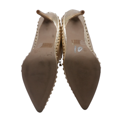 Gold Ankle Boots