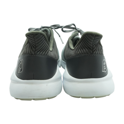Gray Low-Top Athletic Shoes