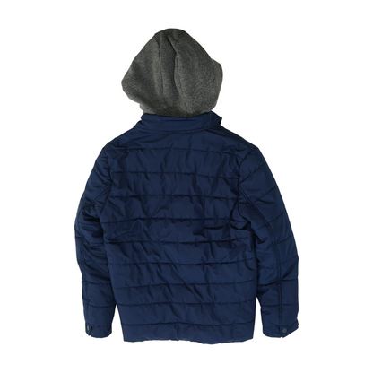 Navy Solid Jacket