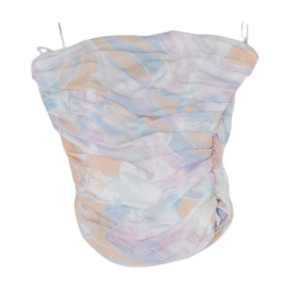 Ivory Tropical Knit Top