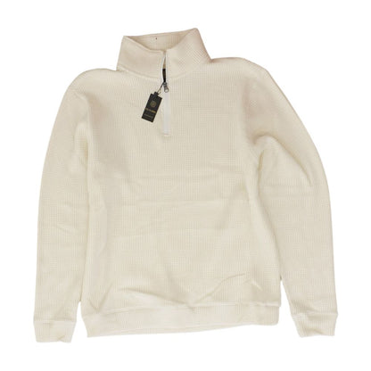 Ivory 1/4 Zip Pullover