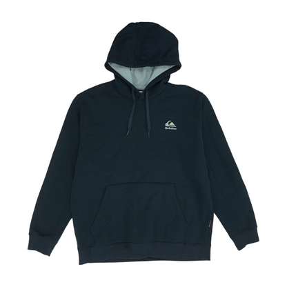 Navy Solid Hoodie Pullover