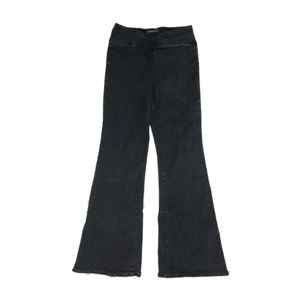 Aeropostale Black Wide Leg Jeans – Image 1