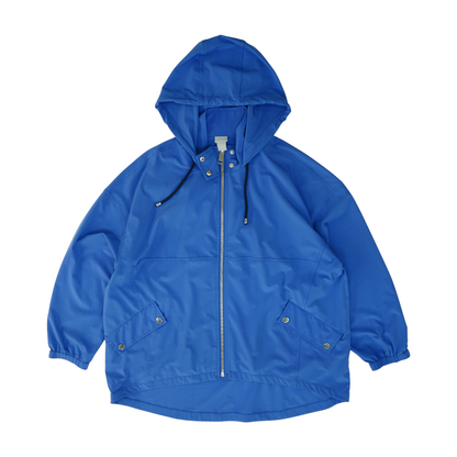 Blue Solid Active Jacket