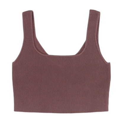 Mauve Cropped Blouse