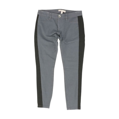 Charcoal Color Block Dress Pants