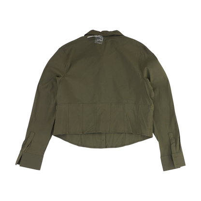 Green Button Down