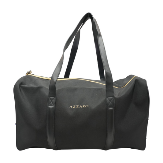 Azzaro Black Weekender Bag – Image 1