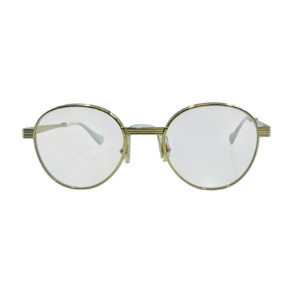 Gold GG0072S Round Prescription Eyewear
