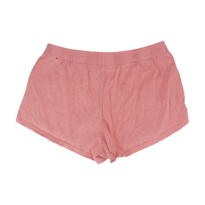 Pink Solid Active Shorts