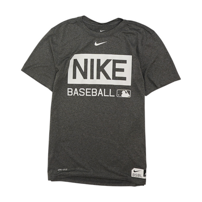 Gray Solid Active T-Shirt