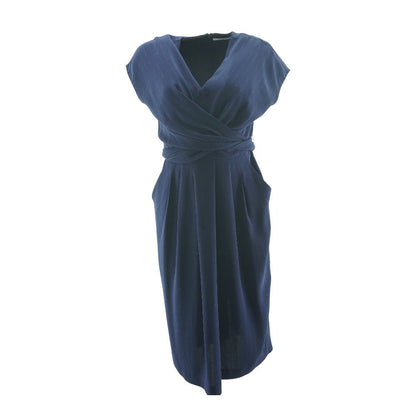 Navy Midi Dress