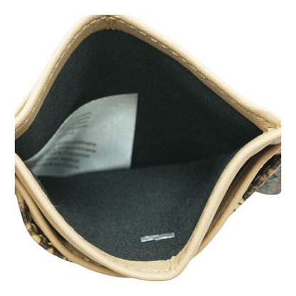 Beige Card Case Wallet