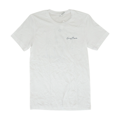 White Solid T-Shirt
