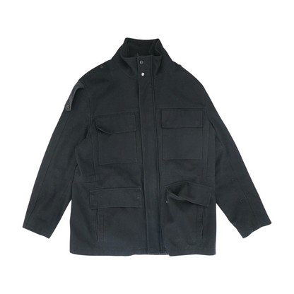 Black Solid Coat