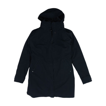 Black Nylon Ski 2pc Jacket