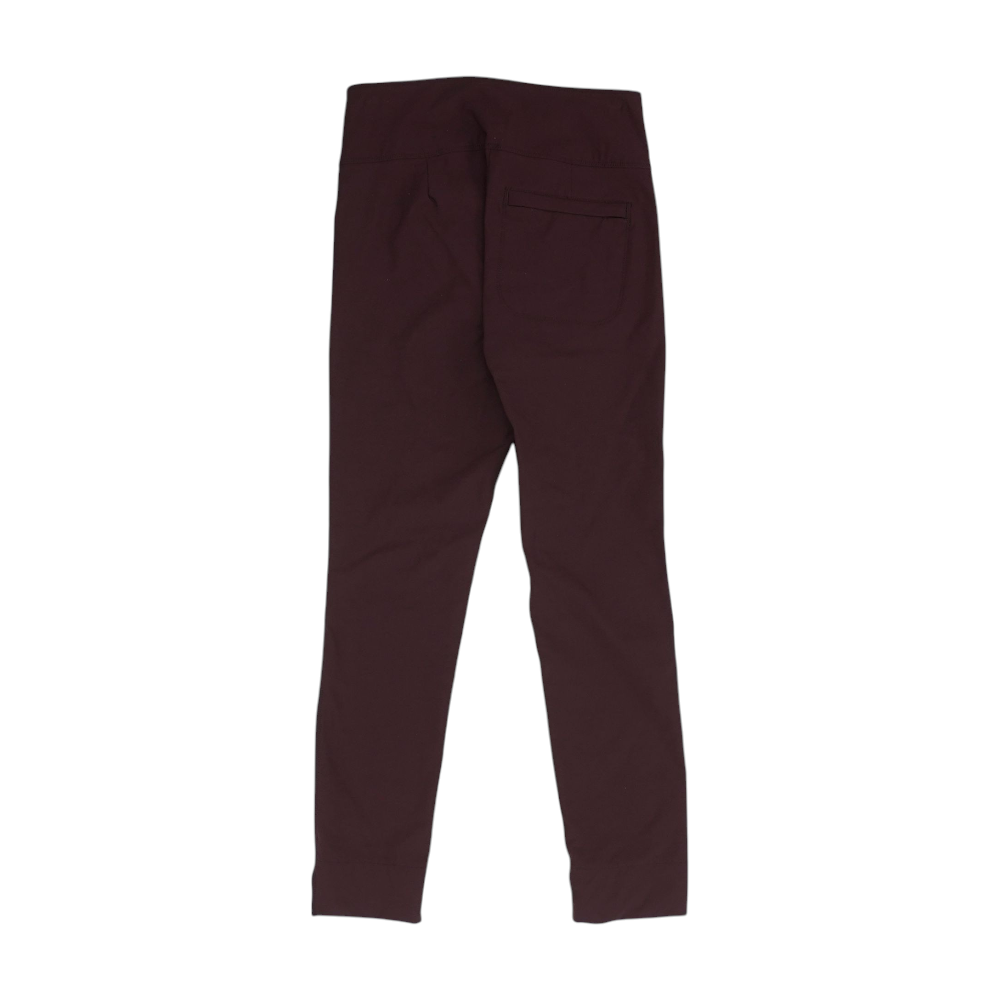 Burgundy Tapered Pants