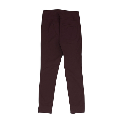 Burgundy Tapered Pants