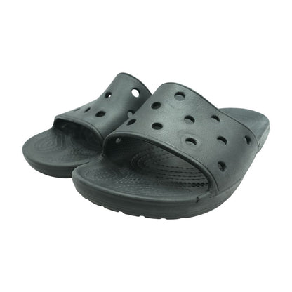 Black Casual Slide Sandals