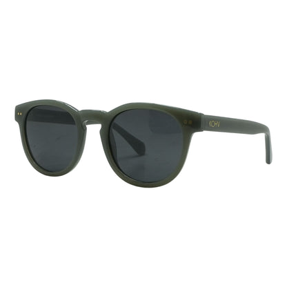 Blue Alex Round Sunglasses