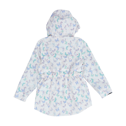 Pink Print Rain Jacket