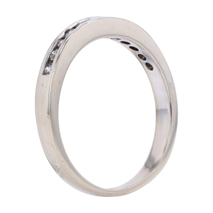 1/4 ctw 14K White Gold Diamond Band Ring
