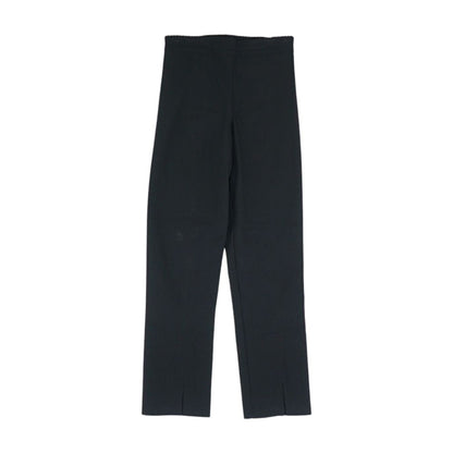 Black Solid Pants