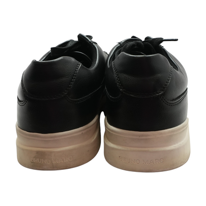 Black Lace-Up Casual Shoes